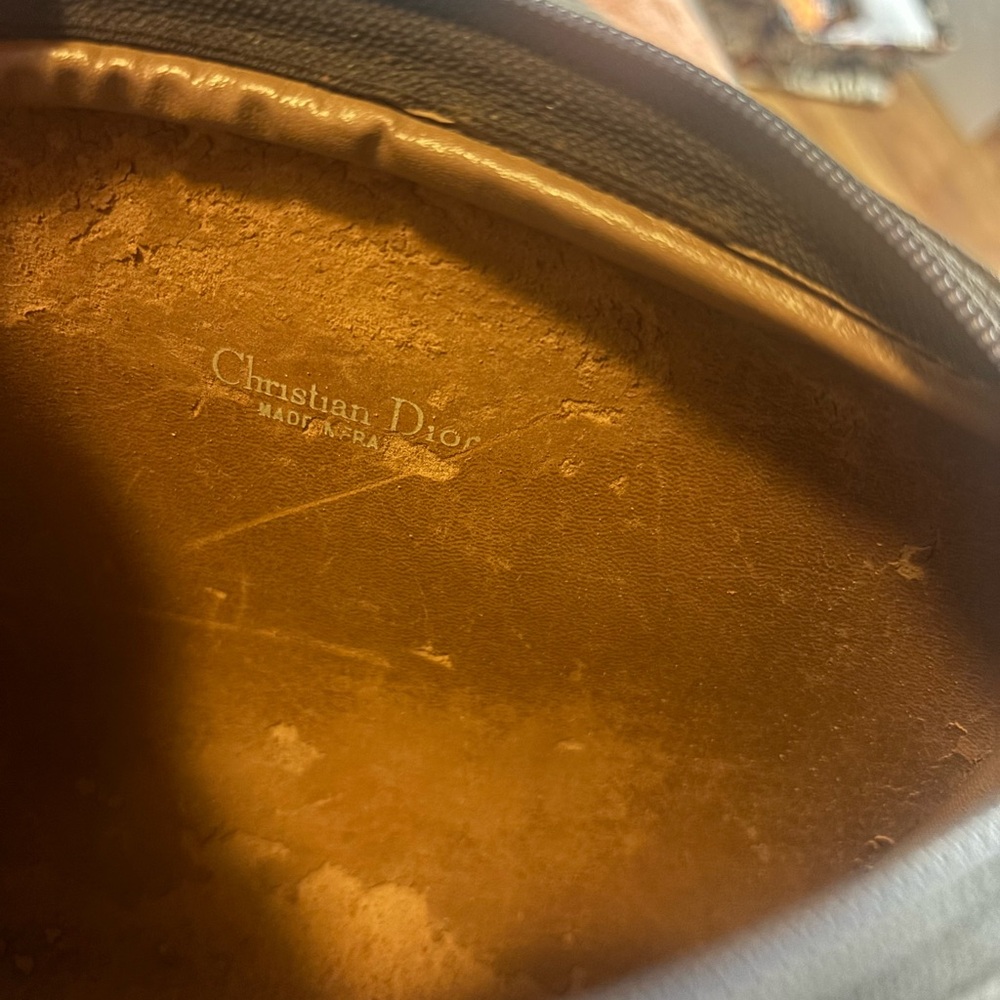 Dior Vintage Black and Brown Crossbody Bag - Picture 4 of 4